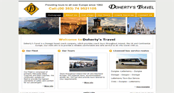 Desktop Screenshot of dohertyscoaches.com